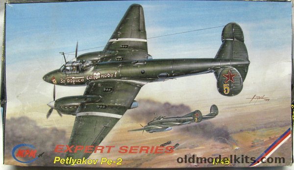 MPM 1/48 Petlyakov Pe-2 FT Tactical Bomber - USSR Black Sea Fleet / Polish Air Force / Czech Air Force, 48041 plastic model kit